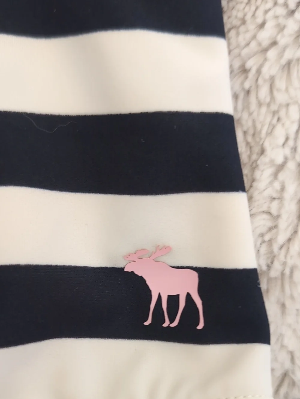 Abercrombie Kids Striped Bow Detail One Piece